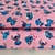 LONITA ESTAMPADA STITCH ROSA (24X40CM) - UNIDADE