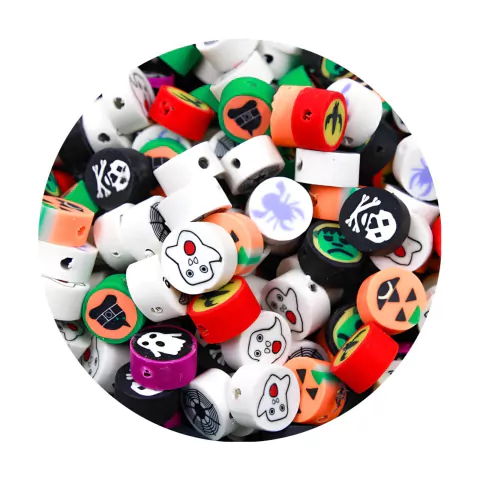 ENTREMEIO FIMO HALLOWEEN - 30 PEÇAS