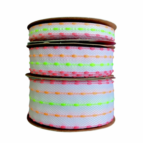 FITA SINIMBU JEANS COM POMPOM - NEON (COR 04)