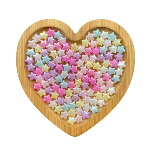 MIÇANGA ESTRELA IRISADA CANDY - 100 PEÇAS