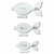 KIT MOLDE MDF CAUDA DE SEREIA - 3 UNIDADES