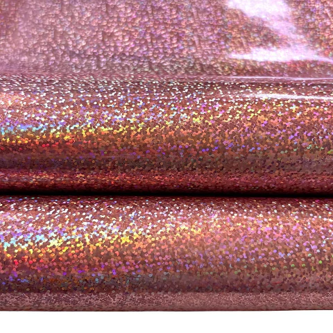 LONITA VERNIZ GLOW ROSA HOLOGRÁFICA (24X40CM) - UNIDADE