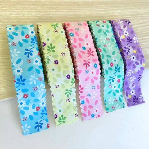 FITA ESTAMPADA DUPLA FACE FLORIDA (PRINCESS) 38MM - 2 METROS