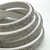 STRASS MEIA CANA PRATA (10MM) - 1 METRO
