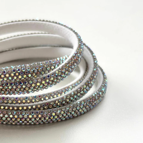 STRASS MEIA CANA BOREAL (6MM | 8MM) - 1 METRO