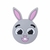 APLIQUE EMBORRACHADO BUNNY BOLOFOFO - 2 UNIDADES