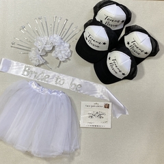 Combo Amira para novia+10 gorras sublimadas para amigas