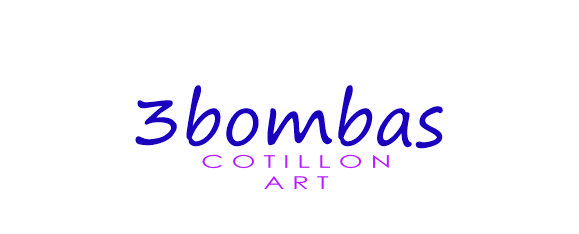 3 Bombas Cotillón Art