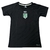 Remera Deportiva CASM Mujer Negra