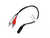 Cable de audio 3.5 hembra a 2 RCA macho NISUTA NSCAU35H