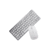 Kit Teclado y Mouse Inalámbrico Netmak Nm-kb570W - comprar online