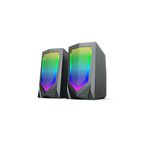 Parlantes Para Pc Gamer Netmak Miniplug + Usb / Nm-N10 - comprar online
