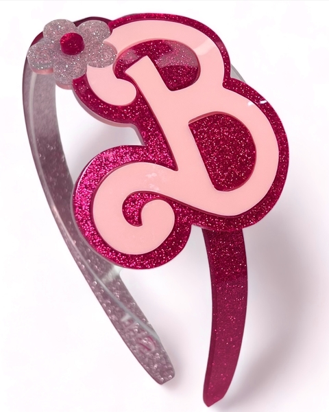 Tiara Acrílico Love Barbie