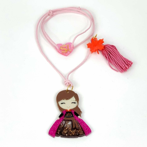 Colar Princesa Anna (Frozen)