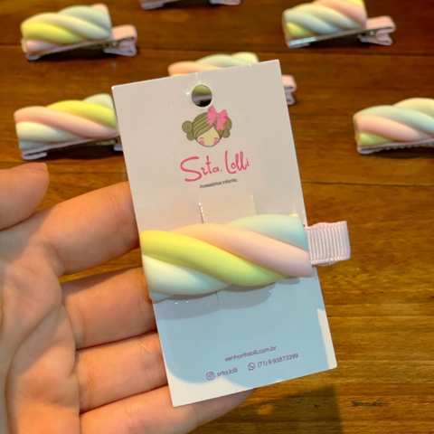 Hair Clip Marshmallow