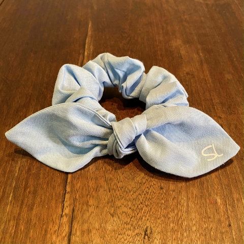 Scrunchie Azul Claro
