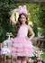 Vestido Tules Brilhantes Rosa (com Short) - comprar online
