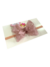 Laço Organza Nude Tam P Na Faixinha