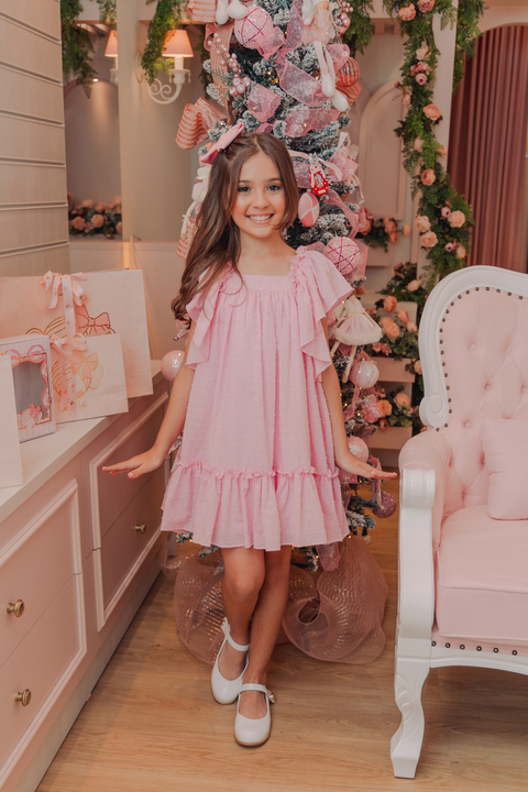 Vestido Santorini Rosa