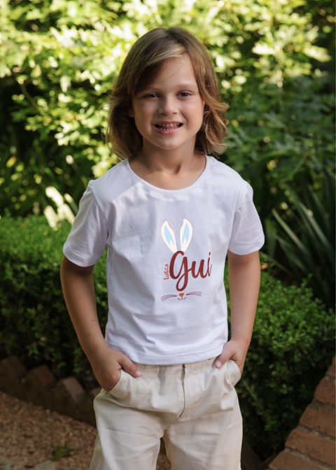 Blusa Nome Personalizado de Páscoa (menino) - comprar online