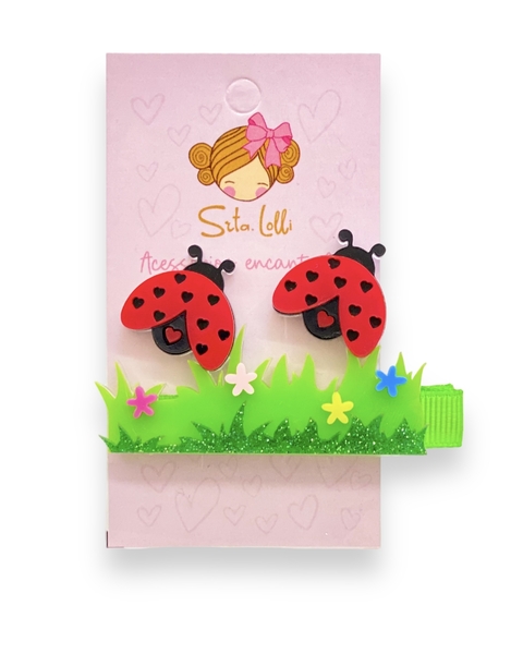 Hair Clip Joaninha Júlia