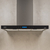 Campana de cocina LLANOS Premium Touch ac. inox. de pared 90cm x 6,5cm x 50cm - comprar online