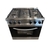 Cocina industrial Morelli Capri 82cm multigas 5 hornallas Acero Inoxidable con puerta Visor