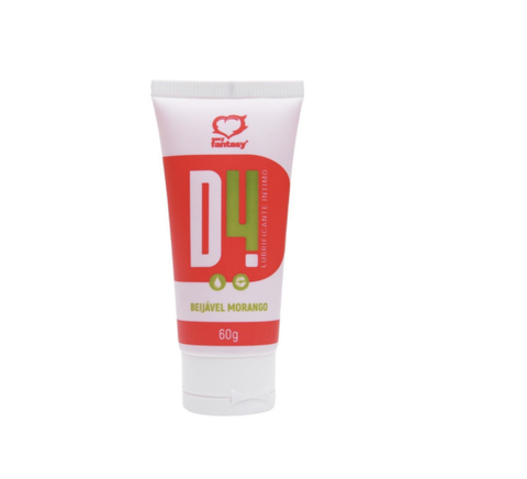 Lubrificante Beijavel D4 Morango