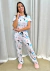 Pijama Fechado Meia Estação - Nuvem