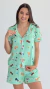 Pijama Americano Verão - Gatinho na internet
