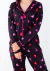 Pijama Americano Inverno - Coração - comprar online