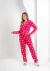 Pijama Americano Inverno - Coração Pink - comprar online