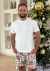 Pijama Masculino Verão - Natal Turma Mickey - comprar online