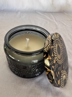 Vela perfumada em vidro 200gr Orquídea Negra - comprar online