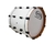Bumbo Fuzileiro Luen 18"x14 Fórmica Branco C/ Carrier (12750)