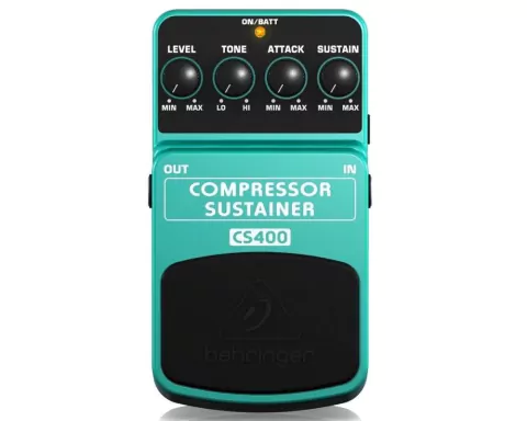 Pedal Compressor Sustainer Behringer Cs400 P/ Guitarra (7634)