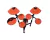 Bateria Eletrônica Orange Cibanez Ed2 Xpro Percussion (342) - comprar online
