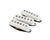 Captador Fender Fat 50 3 Single Para Guitarra Stratocaster (3724)
