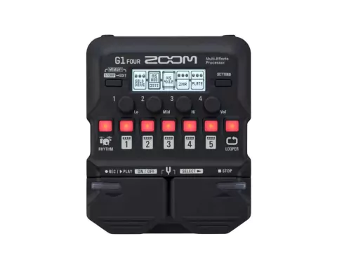 Pedaleira Zoom Guitarra G1 Four (3782)