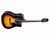 Violão Giannini Folk Elétrico Gdc-1 Ceq Vsb-s Vintage Sunburst Satin (4567)