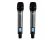 Microfone Karsect S/ Fio Duplo de Mão Digital Rack Krp2r Uhf (6882) na internet