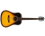Violão Memphis Acústico Mw-20 Nc Dsbs Sunburst Fosco Aço S/ Cutway (8728)