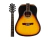 Violão Memphis Acústico Mw-20 Nc Dsbs Sunburst Fosco Aço S/ Cutway (8728) - comprar online
