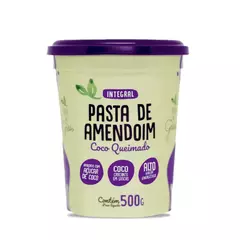 PASTA DE AMENDOIM COCO QUEIMADO INTEGRAL 500G TERRA DOS GRAOS