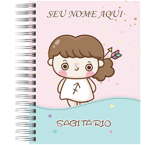 Caderno Universitário - Sagitário Cute