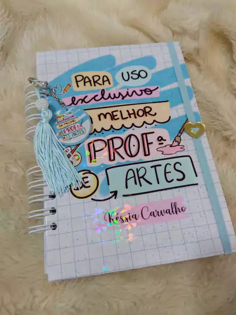 Agenda Professor Personalizada - Professor de Artes
