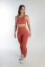 Calça legging Joy terracota - comprar online