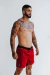Short masc. Krieger - vermelho - Krieger