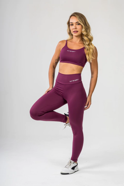 Calça legging Joy malbec - comprar online