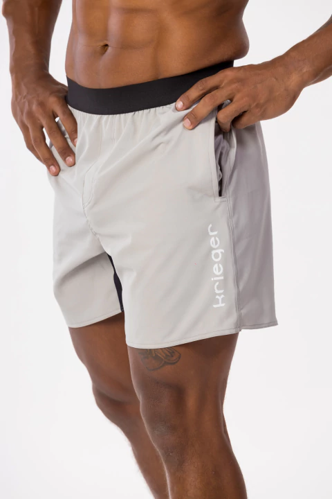 Short masc. Krieger - prata - comprar online